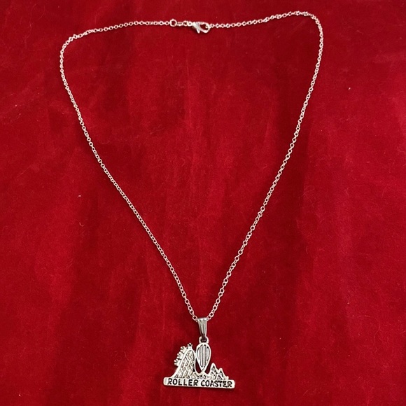 Roller Coaster Necklace May Be Personalized - Picture 3 of 8
